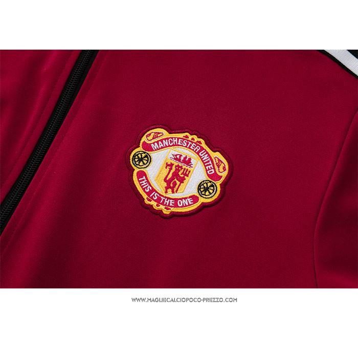 Tuta da Track Giacca
 Manchester United 2024 Bambino
 Rosso Scuro
 -25